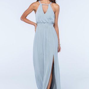 Watters French Blue NWOT Fleurette Size 10 Formal Dress